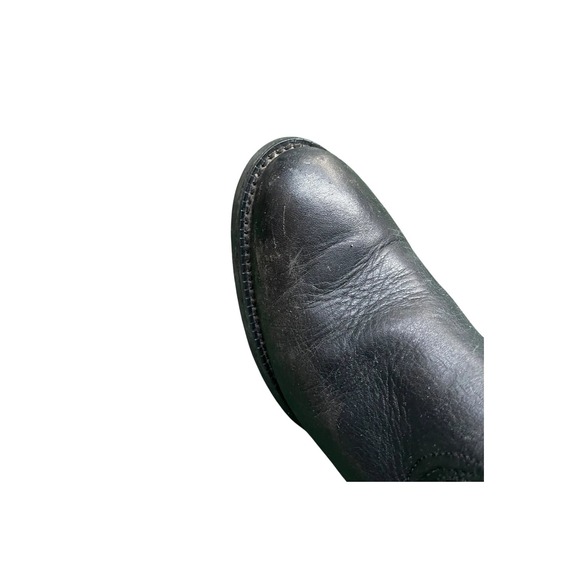 Ariat Heritage Roper Black Leather Western Cowboy Boots Women's 6.5B - Picture 7 of 10